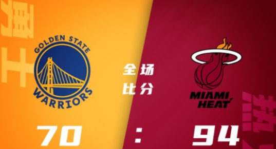 NBA夏季赛-热火94-70轻取勇士赢首胜 约维奇25+9 穆迪13分