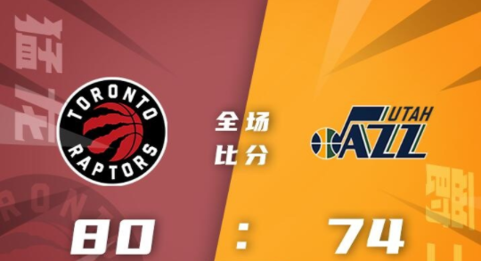 NBA夏联-威尔森22分9篮板 道丁19分3篮板 猛龙80-74力克爵士