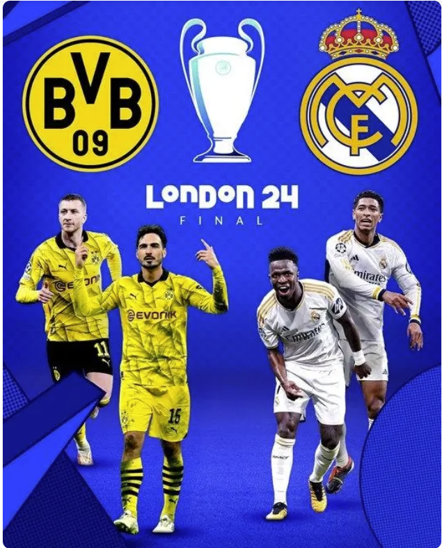 欧冠决赛:多特PK皇马 6月2日凌晨3点决战伦敦温布利 欧冠决赛:多特PK皇马 6月2日凌晨3点决战伦敦温布利