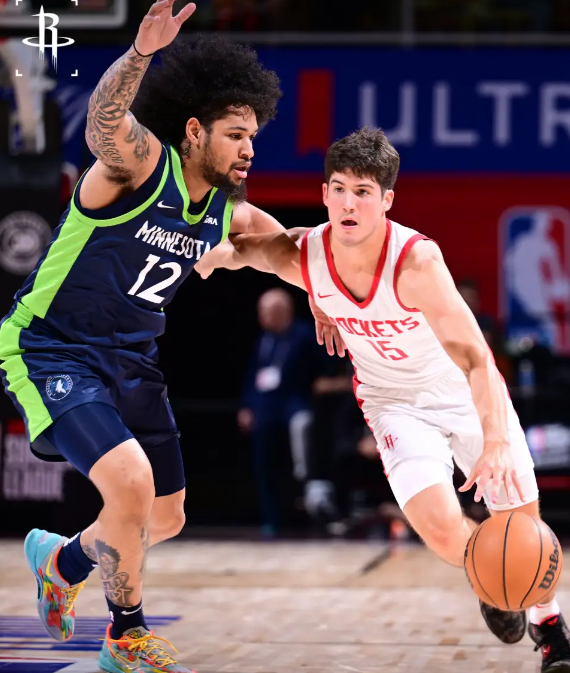 NBA夏联：火箭83-93森林狼吞连败 探花谢泼德20+7+5+9失误