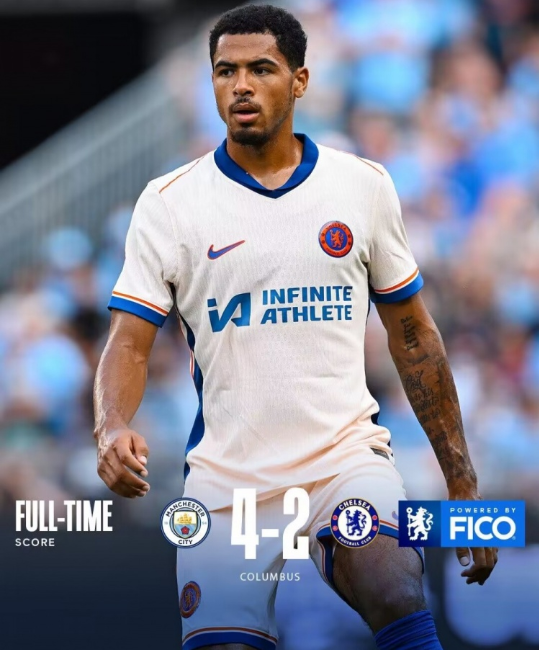 友谊赛-切尔西2-4曼城 哈兰德戴帽蓝军后防屡失误斯特林进球 友谊赛-切尔西2-4曼城 哈兰德戴帽蓝军后防屡失误斯特林进球