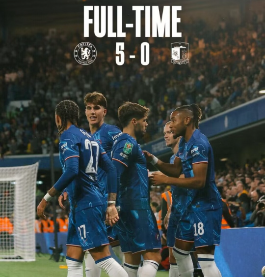 联赛杯-切尔西5-0晋级 恩昆库戴帽,菲利克斯造两球 联赛杯-切尔西5-0晋级 恩昆库戴帽,菲利克斯造两球