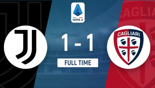 意甲-尤文1-1战平卡利亚里,DV9点射,孔塞桑染红 意甲-尤文1-1战平卡利亚里,DV9点射,孔塞桑染红