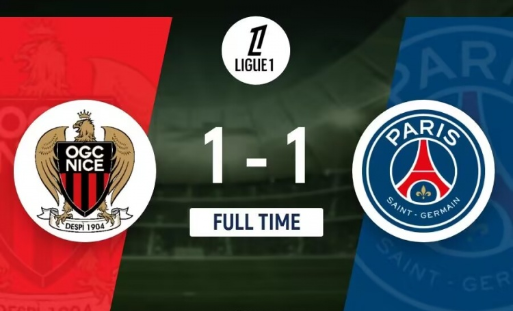 法甲-尼斯1-1巴黎,登贝莱助攻门德斯破门 法甲-尼斯1-1巴黎,登贝莱助攻门德斯破门