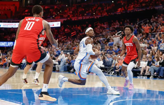 NBA季前赛-火箭加时逆转雷霆 申京17+9 亚历山大15分 格林12分