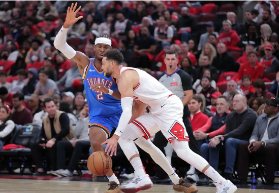 武切维奇18+13霍姆格伦21+16 威廉姆斯24分 雷霆轻取公牛