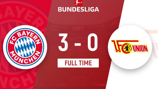 德甲-拜仁3-0轻取柏林联合,凯恩两射一传,科曼传射 德甲-拜仁3-0轻取柏林联合,凯恩两射一传,科曼传射