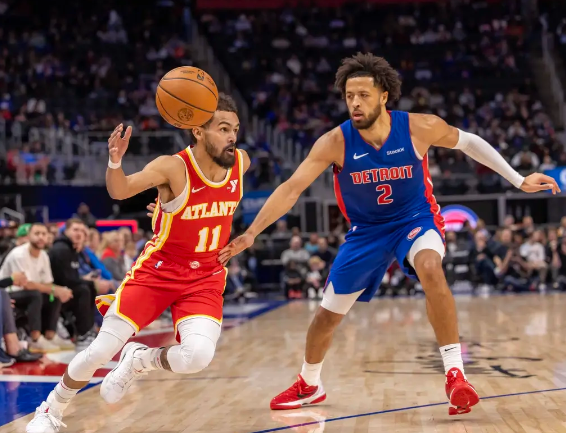 CC一攻一防杀死比赛 特雷-杨空砍35+13 活塞险胜老鹰