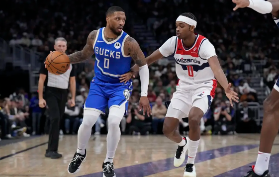 字母哥42+12+11 利拉德25+5+10 普尔31+7 雄鹿送奇才14连败