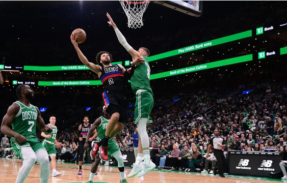 普里查德27+10 怀特23分 CC18+8+8 绿军12连胜活塞