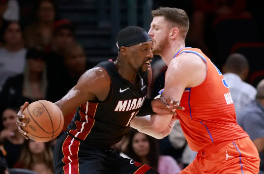 亚历山大25+7 杰伦威33+6 哈滕13+18 巴特勒伤退 雷霆胜热火 亚历山大25+7 杰伦威33+6 哈滕13+18 巴特勒伤退 雷霆胜热火