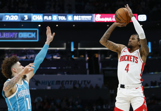 贾巴里21+11 阿门19+11 白魔17+7 三球23+8 火箭送黄蜂5连败 贾巴里21+11 阿门19+11 白魔17+7 三球23+8 火箭送黄蜂5连败