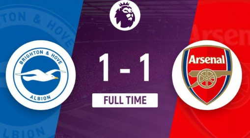 英超-布莱顿1-1战平阿森纳,恩瓦内里、佩德罗破门 英超-布莱顿1-1战平阿森纳,恩瓦内里、佩德罗破门