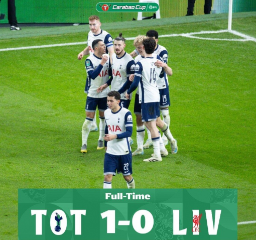 英联杯-热刺联赛杯1-0利物浦终结红军24场不败!贝里瓦尔制胜 英联杯-热刺联赛杯1-0利物浦终结红军24场不败!贝里瓦尔制胜