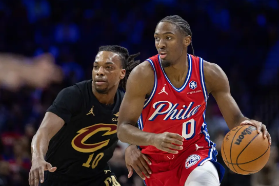 乔治30+5 米切尔37+7 杰罗姆三分8中8 76人爆冷胜骑士止7连败 乔治30+5 米切尔37+7 杰罗姆三分8中8 76人爆冷胜骑士止7连败