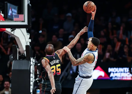 杜兰特29分 理查兹20+19 库兹马30+11 太阳送奇才13连败