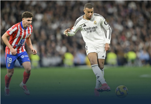 西甲-皇马1-1马竞仍1分领跑 姆巴佩&小蜘蛛破门 琼阿梅尼送点