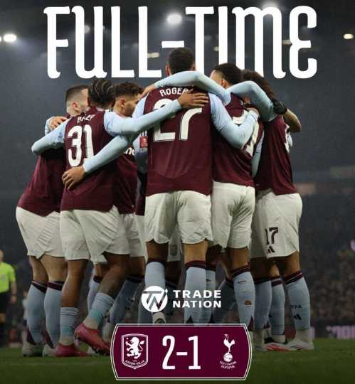 足总杯-维拉2-1淘汰热刺,罗杰斯传射,雅各布-拉姆塞闪击 足总杯-维拉2-1淘汰热刺,罗杰斯传射,雅各布-拉姆塞闪击