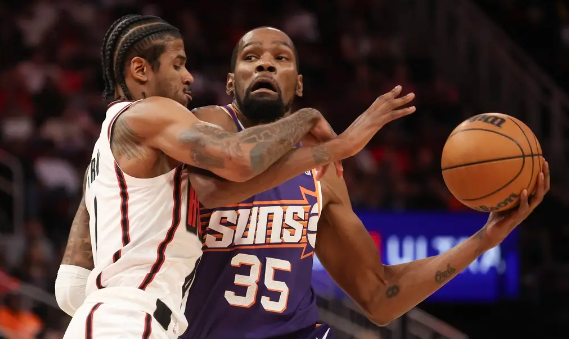 格林22+5杜兰特空砍37分 布克缺阵火箭119-111送太阳3连败