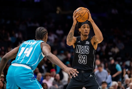 小桥26+12&制胜封盖 拉塞尔28+6+7 黄蜂逆转篮网止9连败