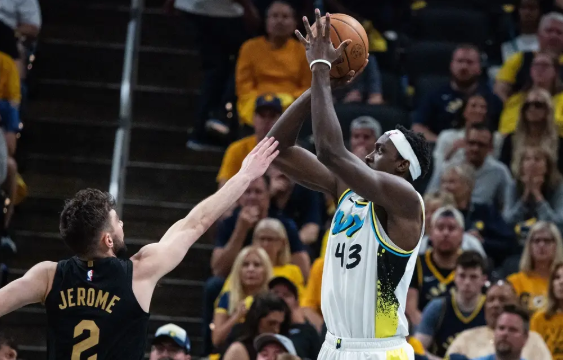 西卡21+6 特纳20+7 米切尔伤退 步行者20分大胜骑士夺赛点