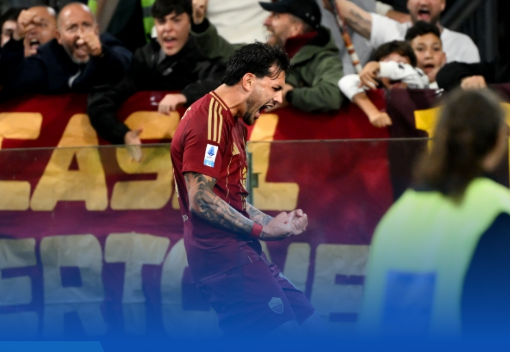 意甲- 罗马3-1十人米兰,曼奇尼闪击,帕雷德斯定位球破门 意甲- 罗马3-1十人米兰,曼奇尼闪击,帕雷德斯定位球破门